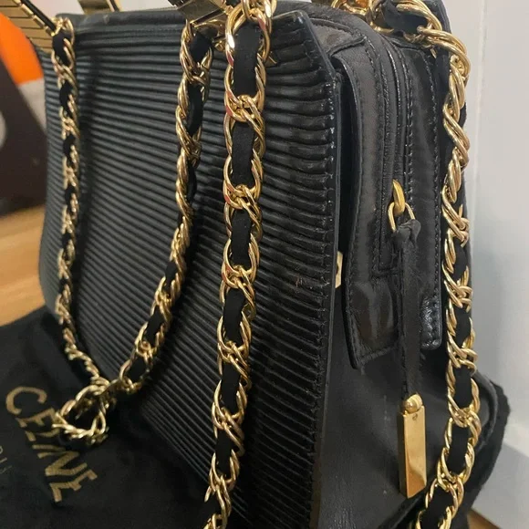 CELINÉ Vintage Purse With Dustbag - Picture 4 of 17